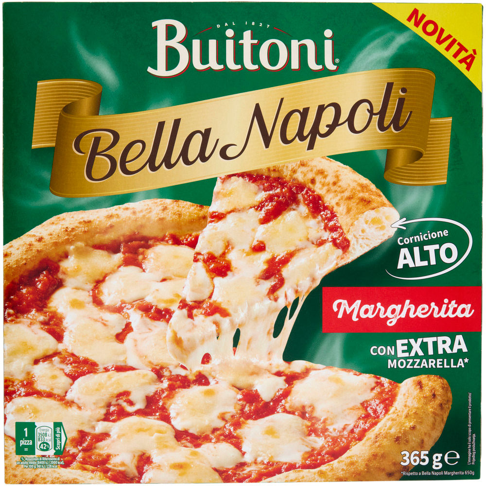 Pizza margherita surgelata 365 gr - Immagine 01