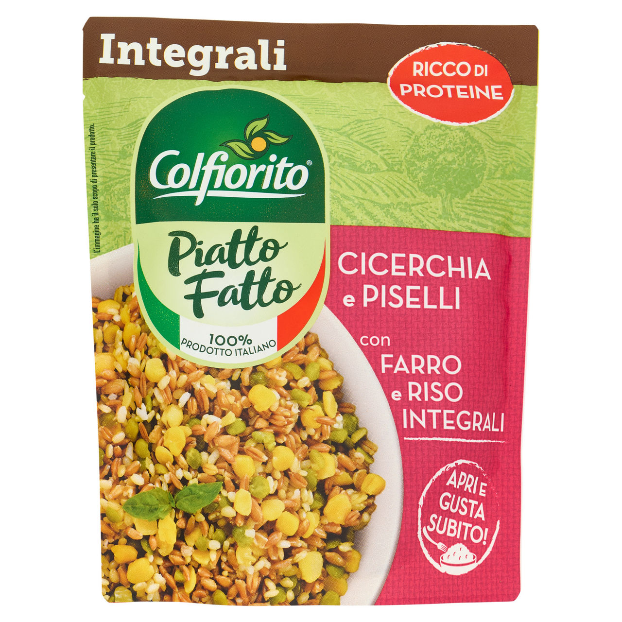 Cicerchia e piselli con farro e riso integrali 250 gr
