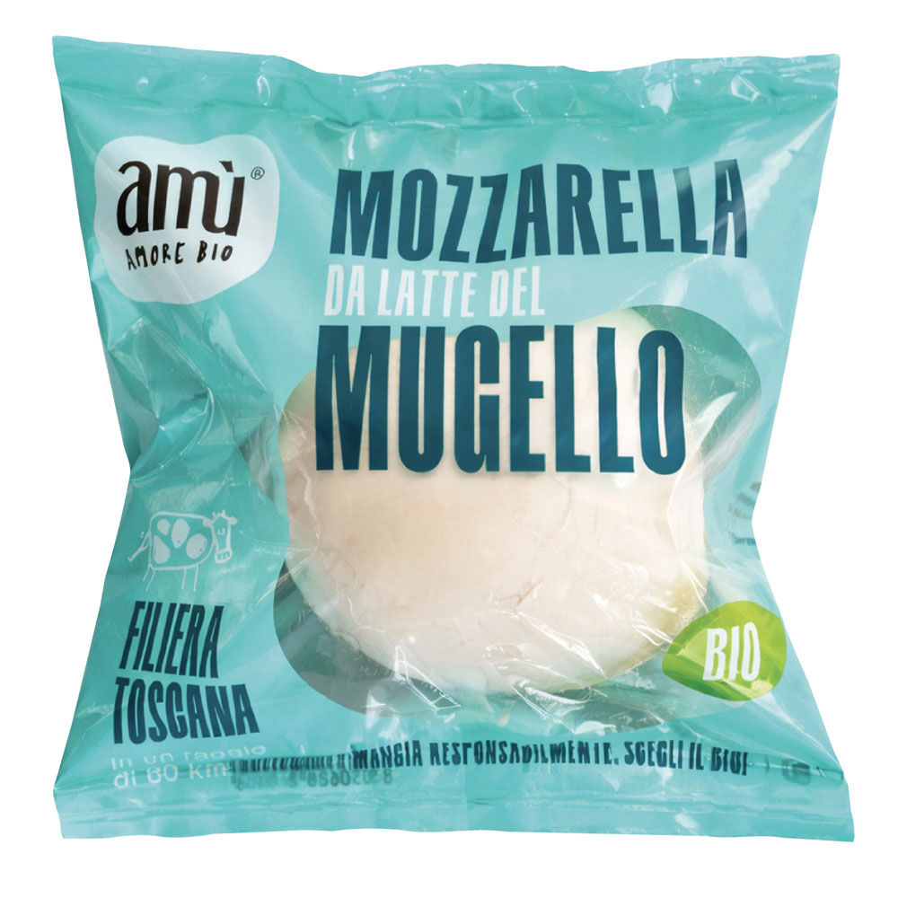 Mozzarella da latte del Mugello bio 125 gr