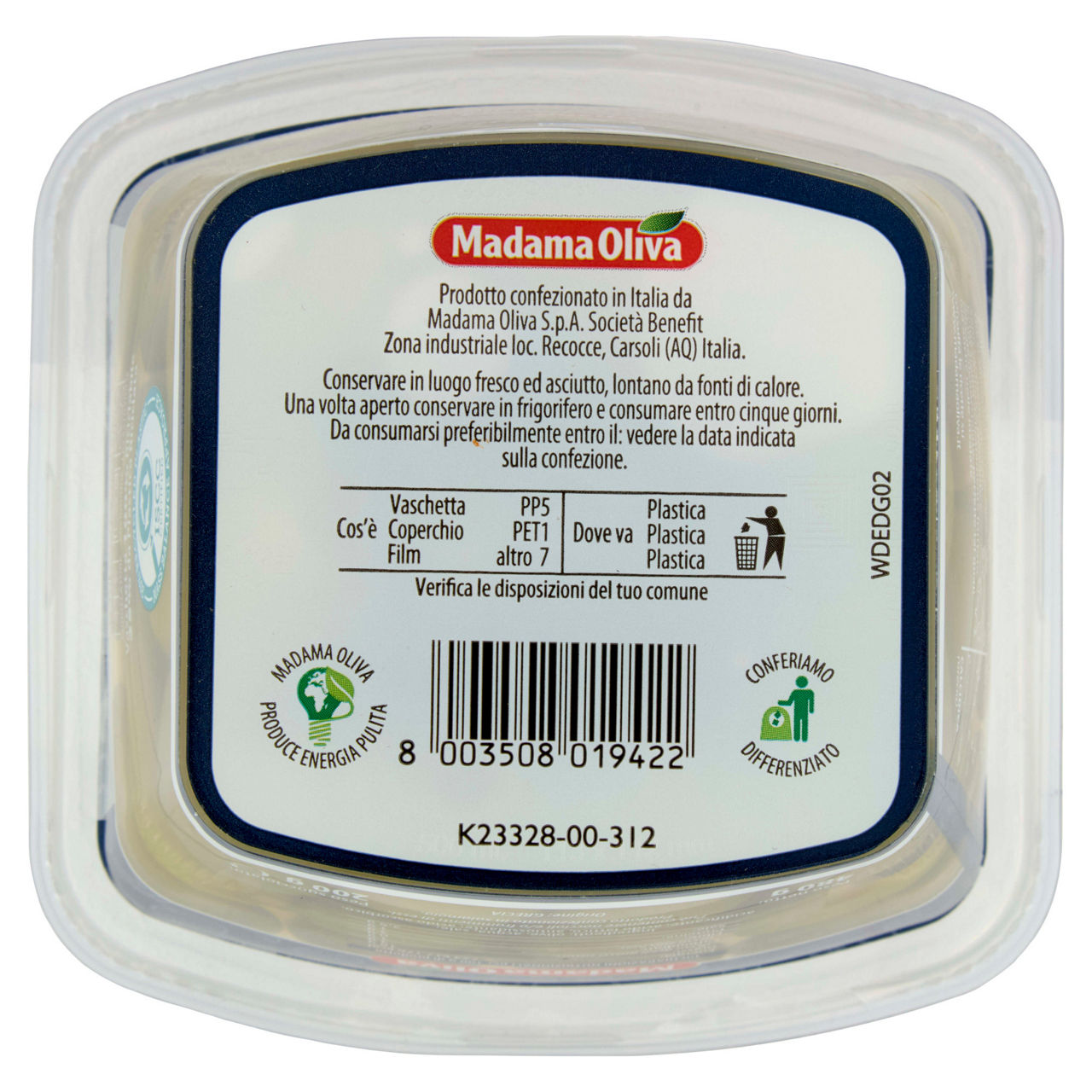 Olive Halkidiki verdi dolci denocciolate 510 gr - Immagine 31
