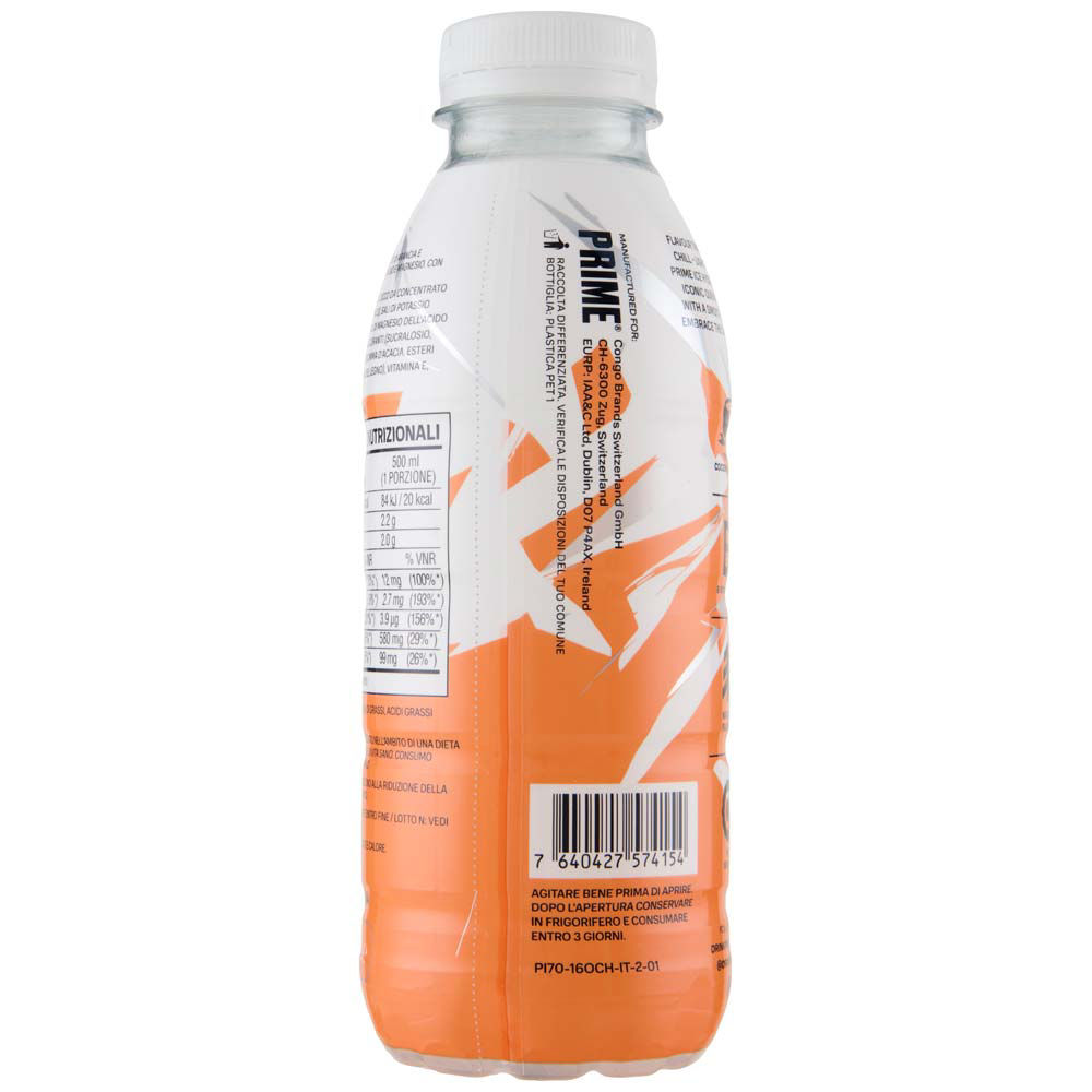 Immagine 3 di 6 del prodotto Bevanda aromatizzata Hydration gusto Ice Orange 500 ml
