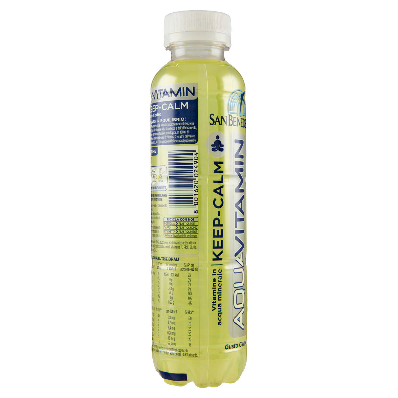 Bibita aquavitamin cedro san benedetto pet ml 400 - Immagine 11