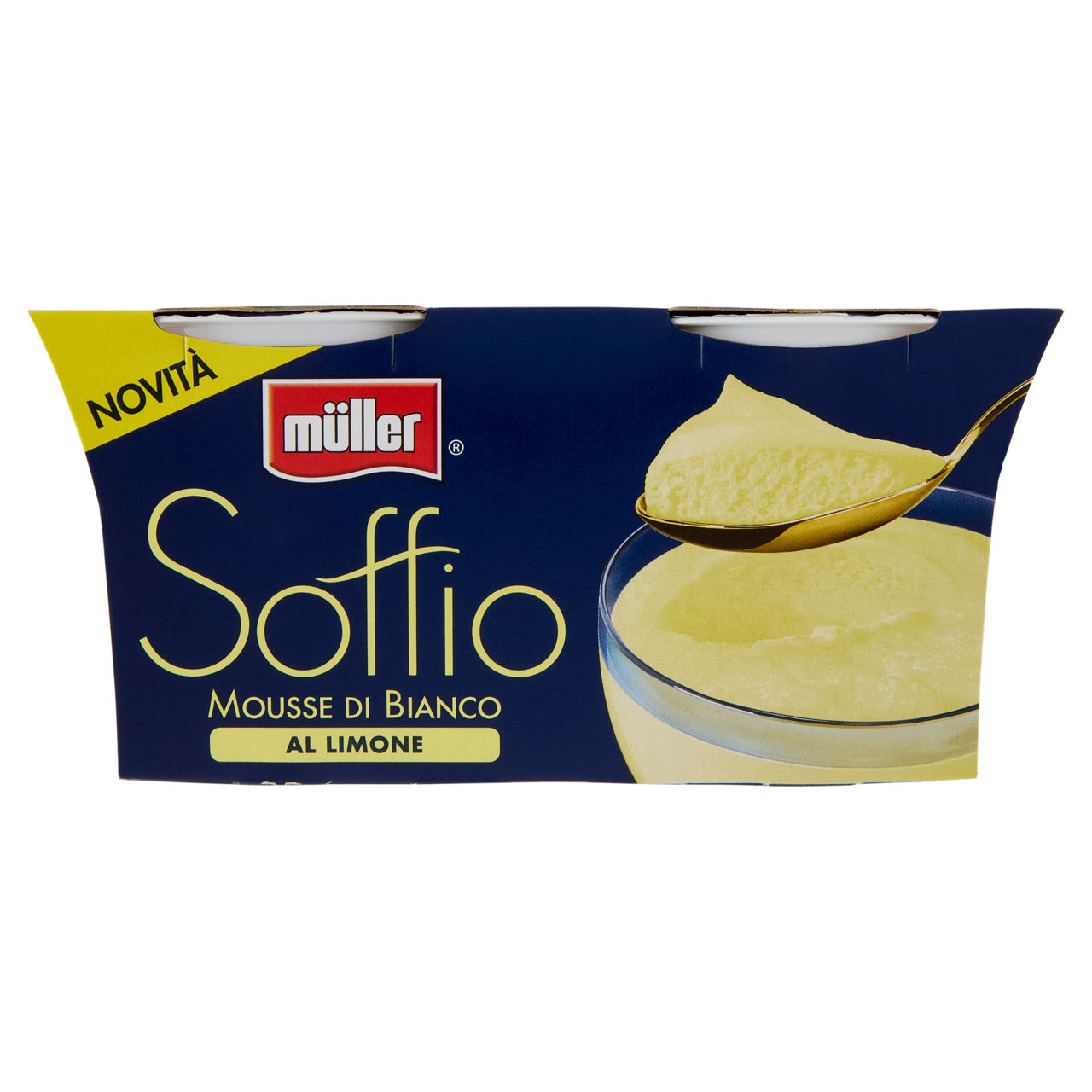 Mousse di bianco al limone 2 pz da 95 gr