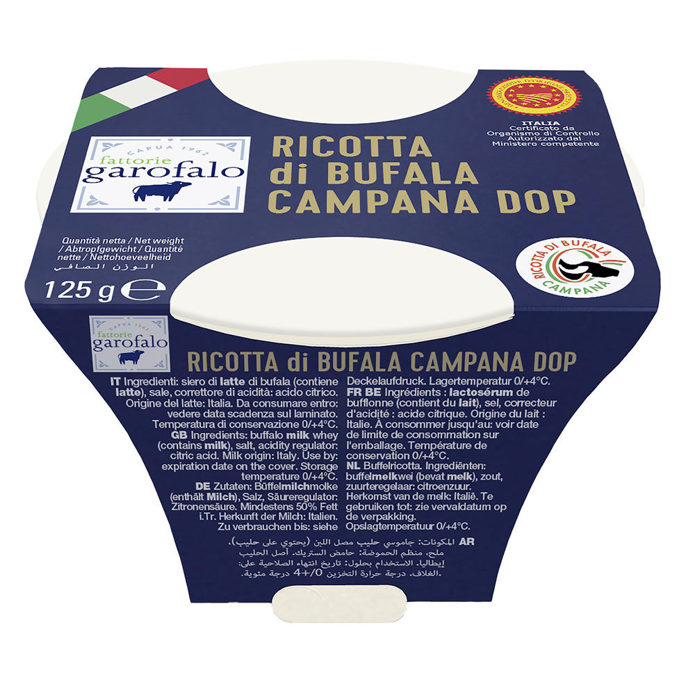 Ricotta di bufala Campana DOP 125 gr