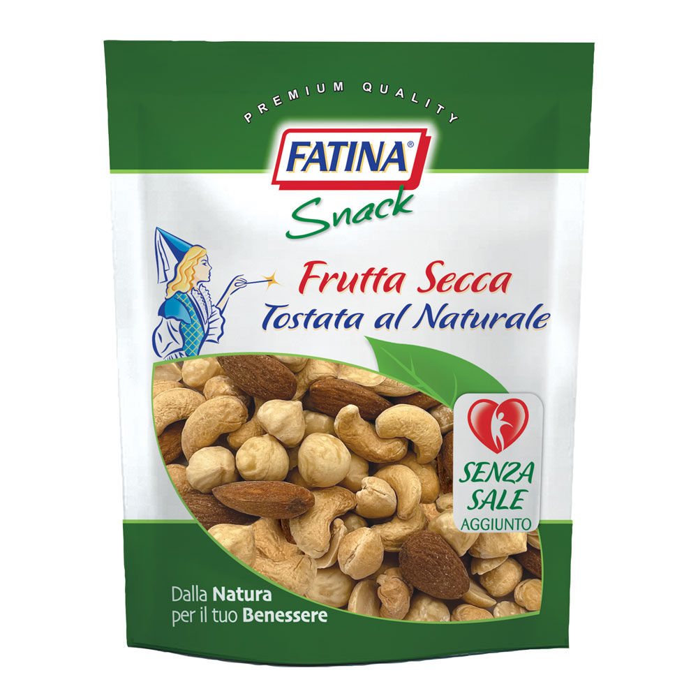 Frutta secca mista senza guscio tostata senza sale 150 gr
