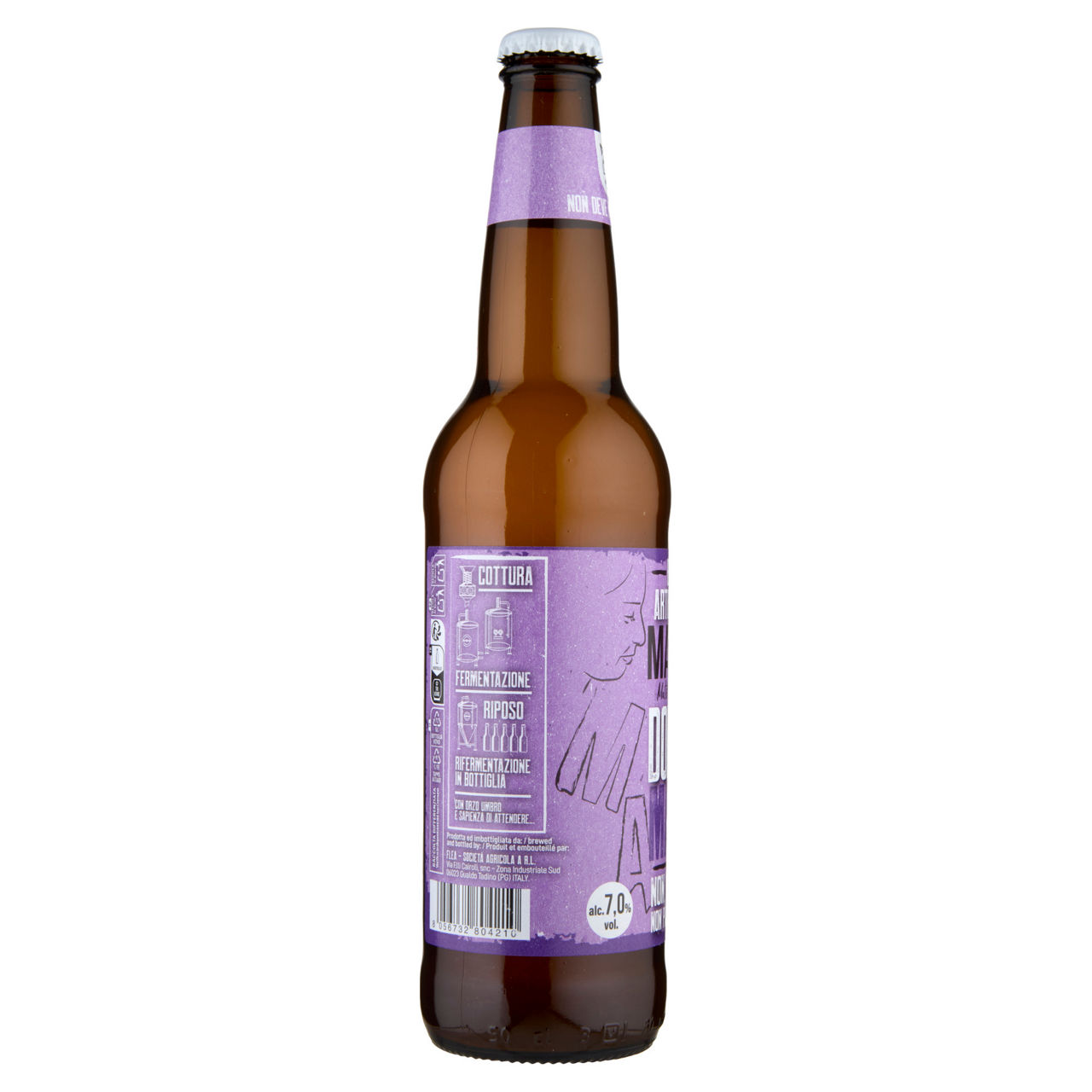 Birra arigianale doppio malto non filtata non pastorizzata 500 ml - Immagine 51