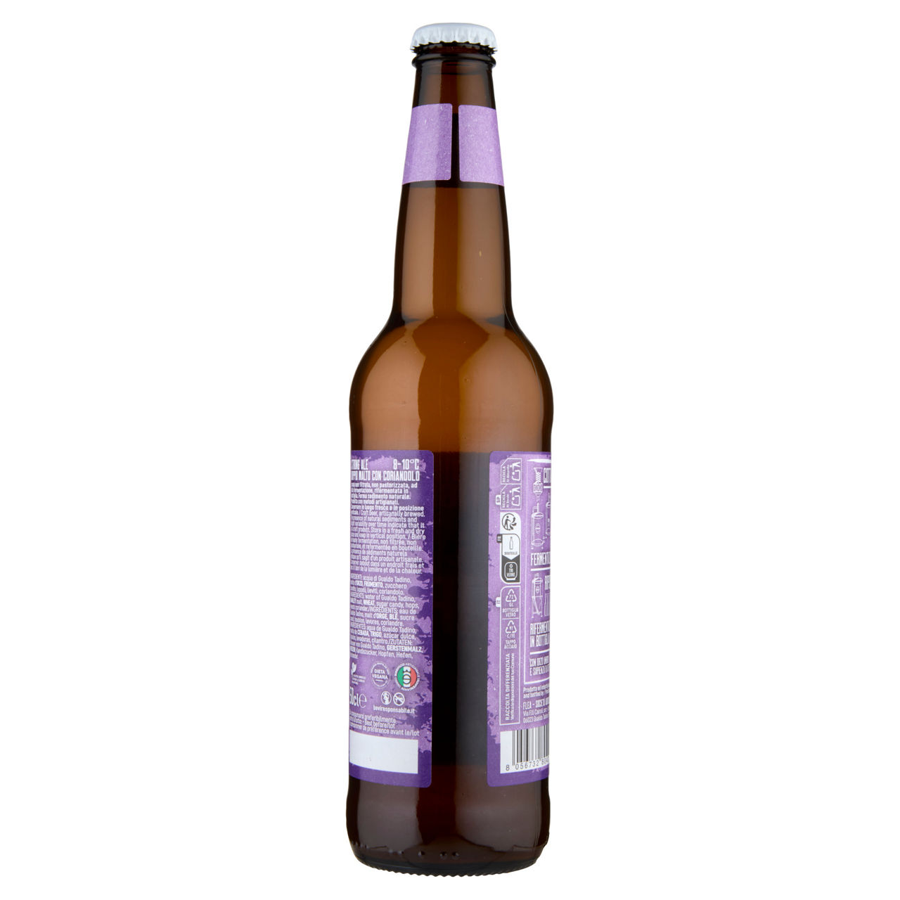 Birra arigianale doppio malto non filtata non pastorizzata 500 ml - Immagine 11