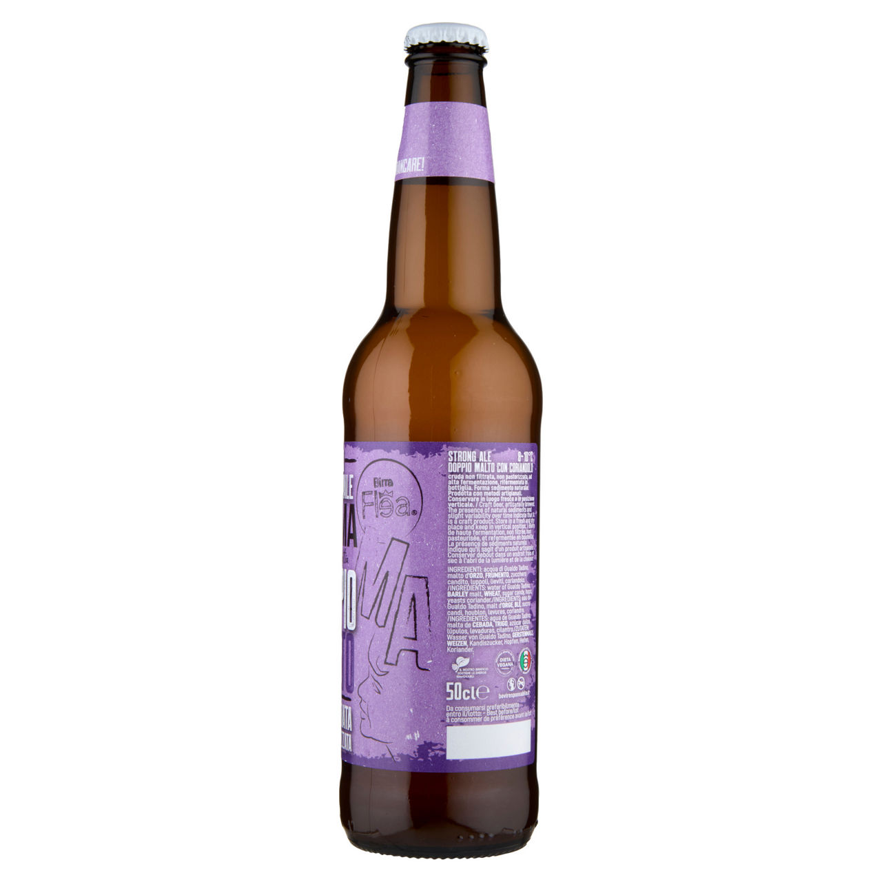 Birra arigianale doppio malto non filtata non pastorizzata 500 ml - Immagine 21