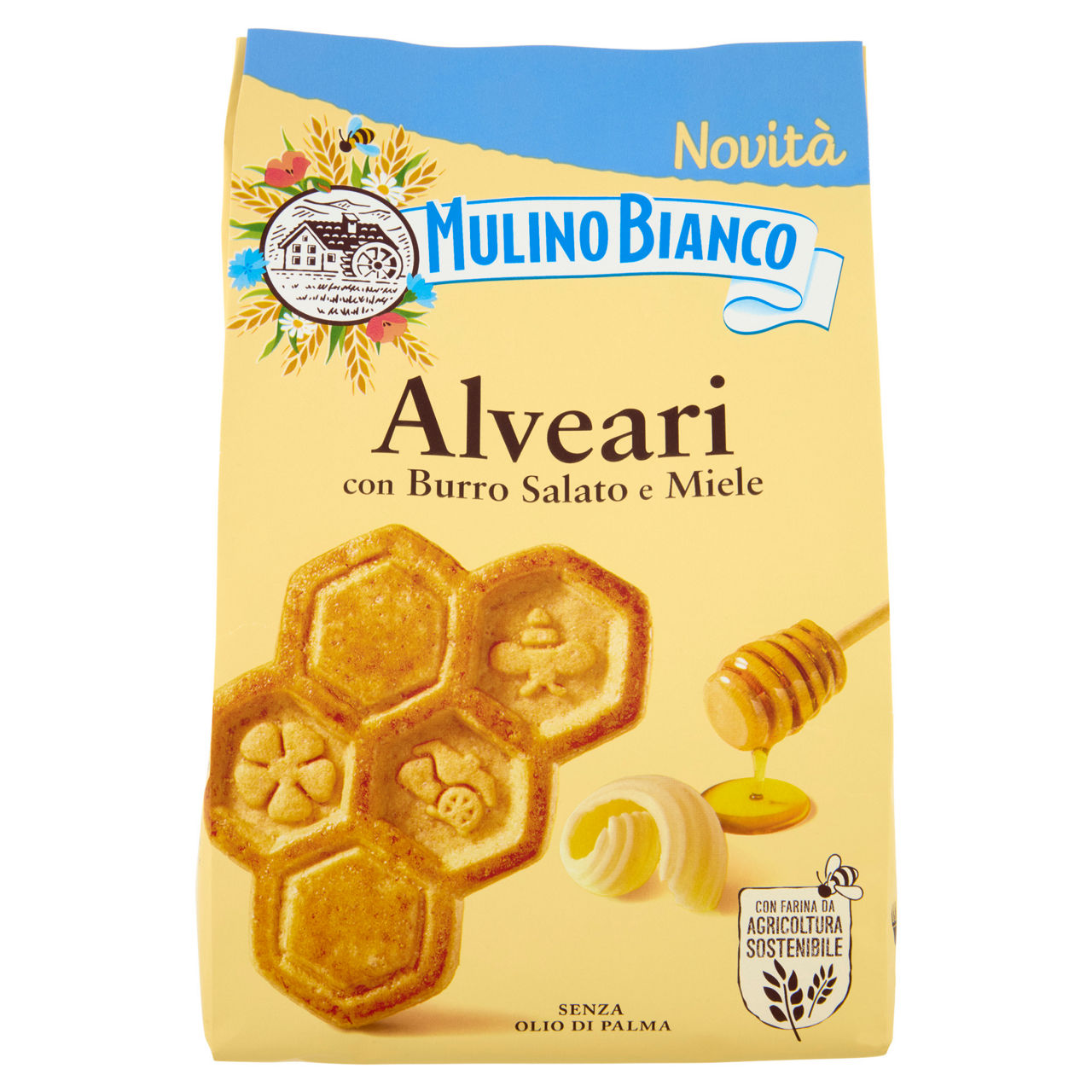 Biscotti Alveari con burro salato e miele 300 gr