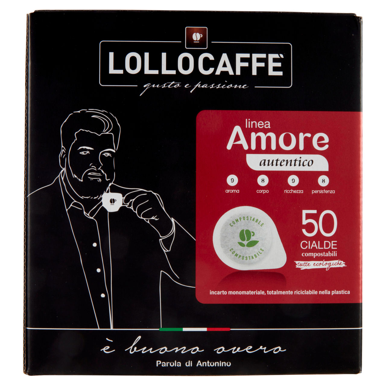 Caffè in cialde compostabili Amore Autentico 50 pz - Immagine 31