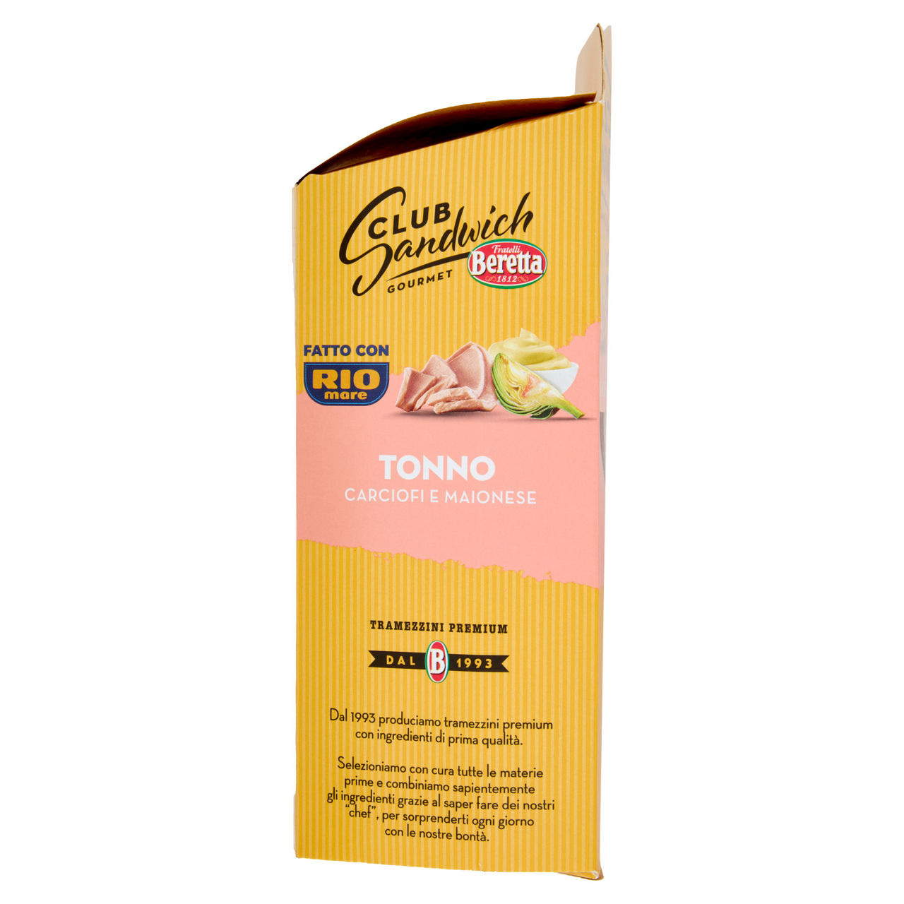 Club Sandwich Gourmet tonno carciofini e maionese 150 gr - Immagine 11