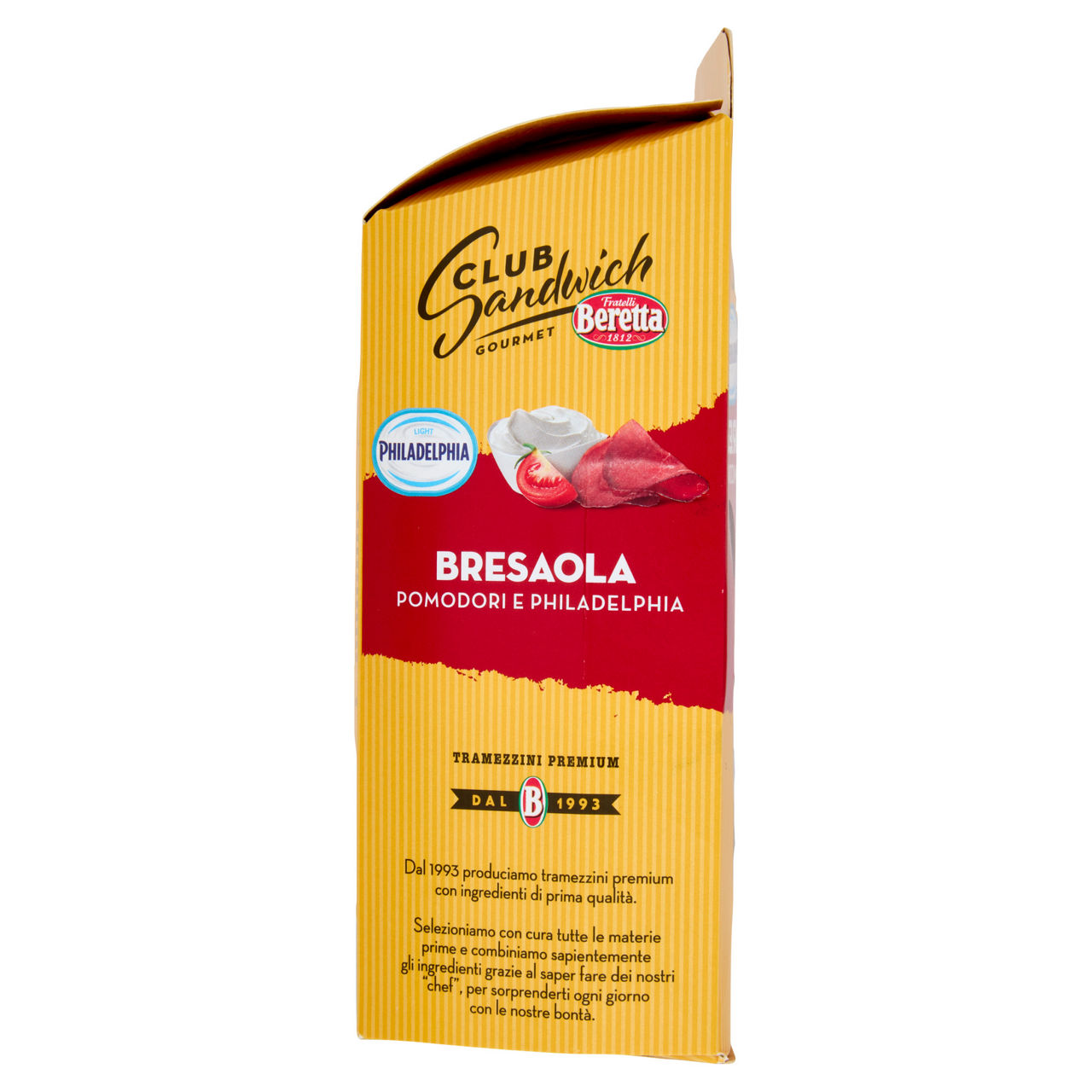 Club Sandwich Gourmet bresaola pomodori e Philadelphia 150 gr - Immagine 31