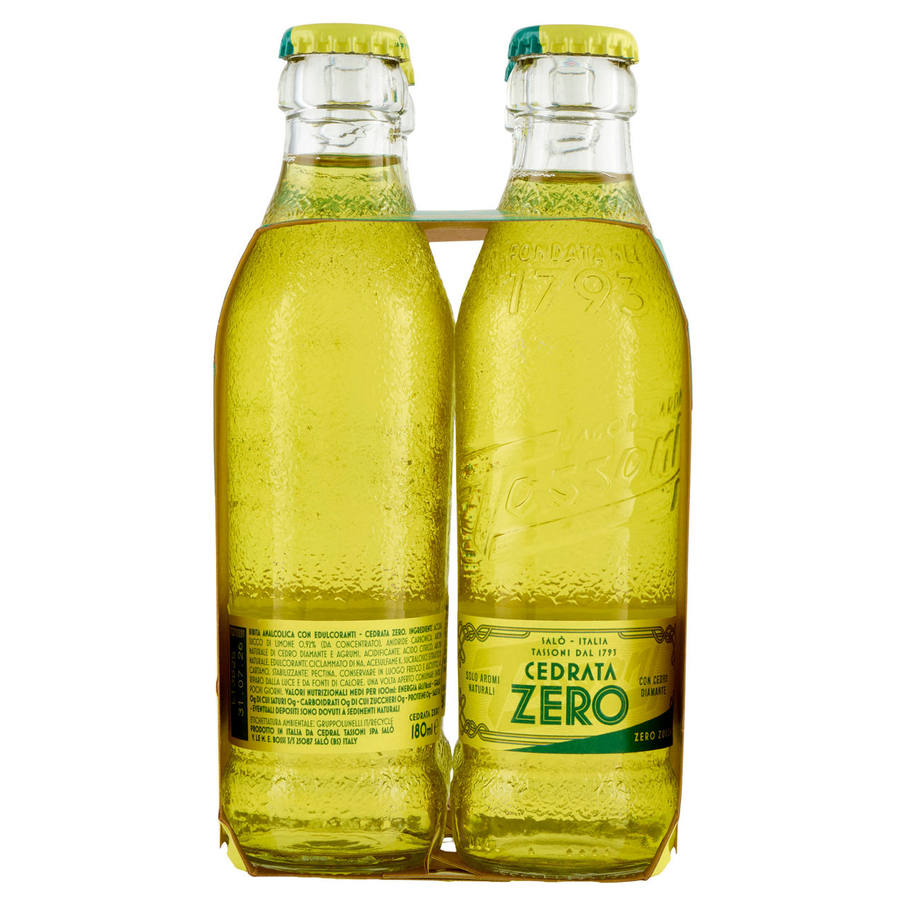 Bibita analcolica Cedrata zero 4 pz x 180 ml - Immagine 21