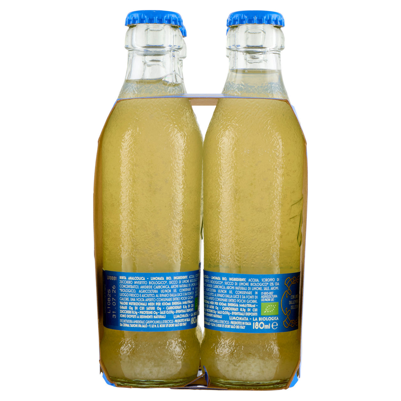 Bibita analcolica Limonata bio 4 pz x 180 ml - Immagine 21
