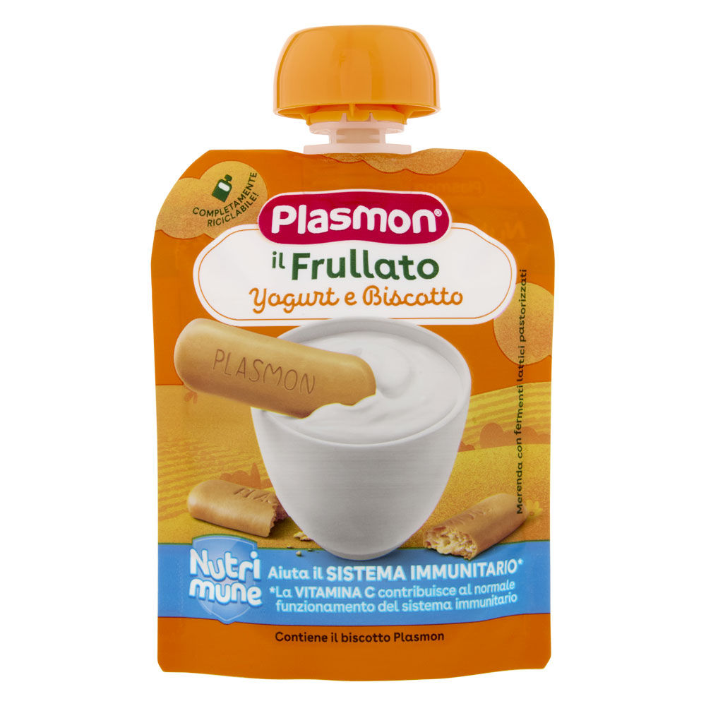 Pouch yogurt e biscotto 85 gr
