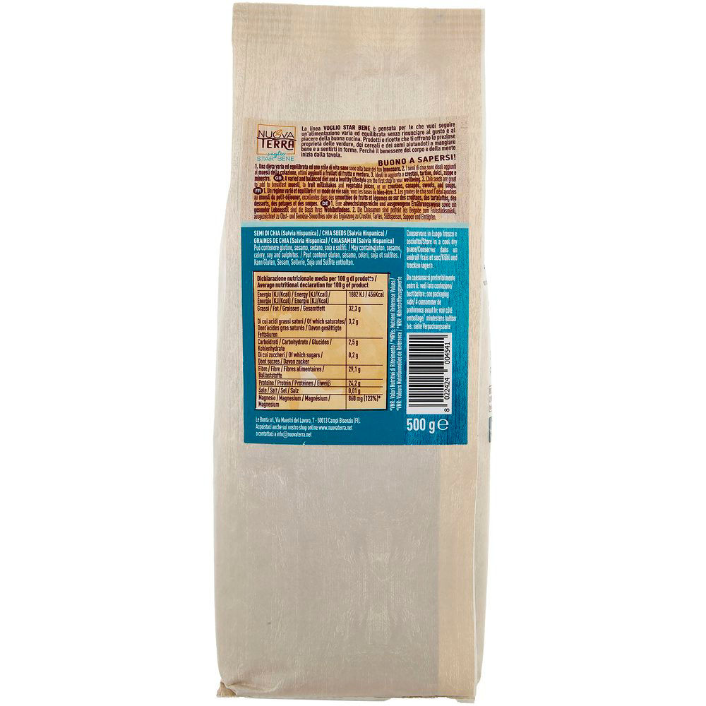 Semi di chia 500 gr - Immagine 21