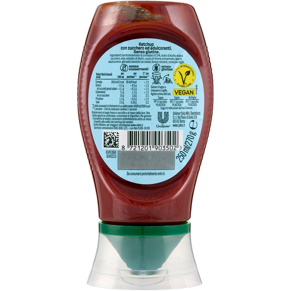 Immagine 3 di 6 del prodotto Ketchup Light 270 gr