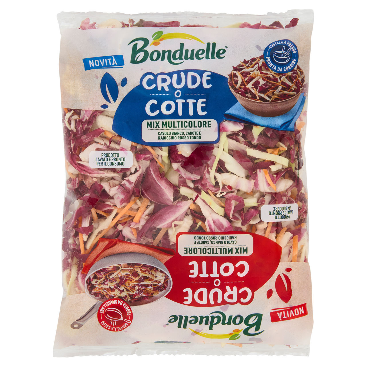 Insalata Mix Multicolore Crude o Cotte 200 gr