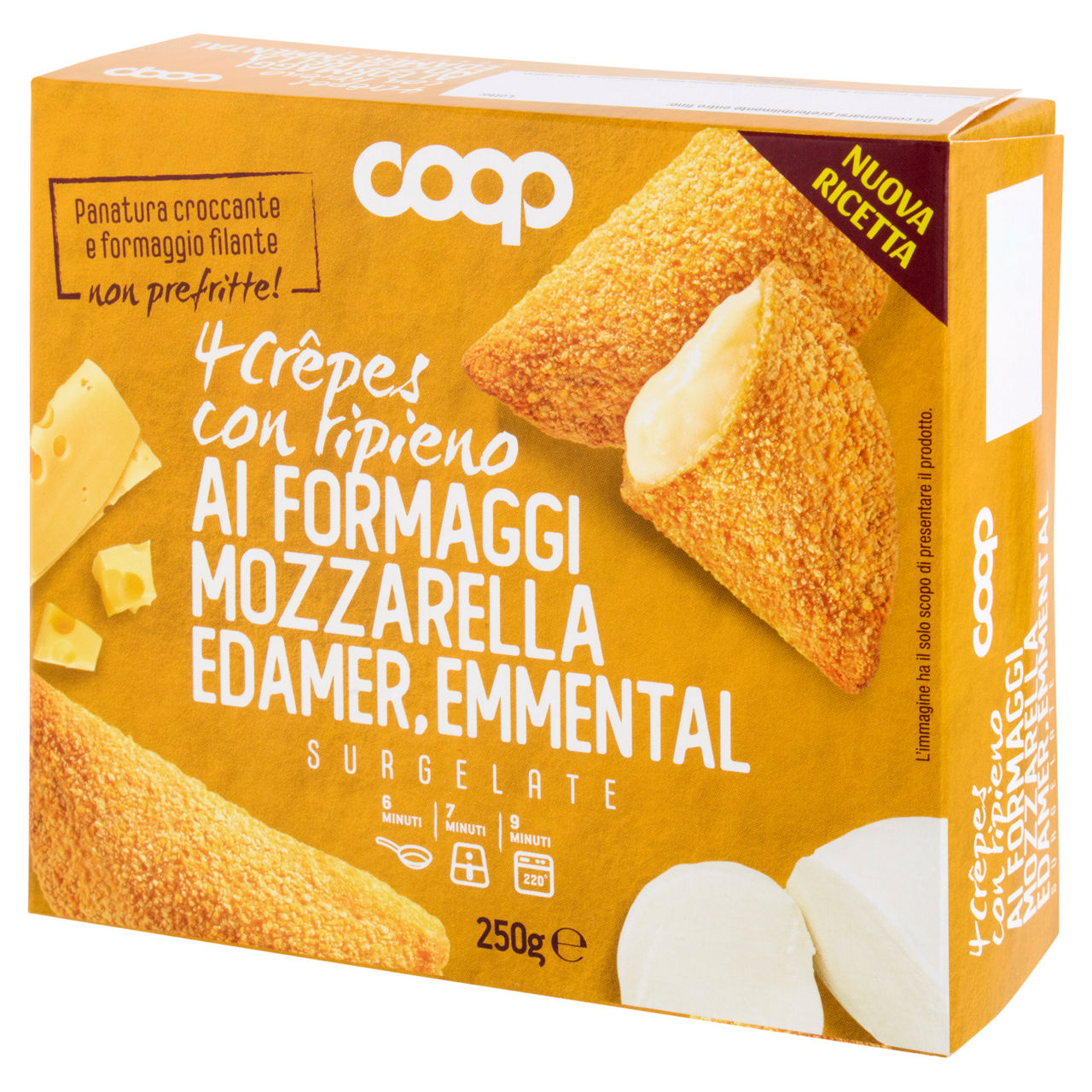 Crêpes con ripieno di formaggi 4 pz 250 gr - Immagine 51