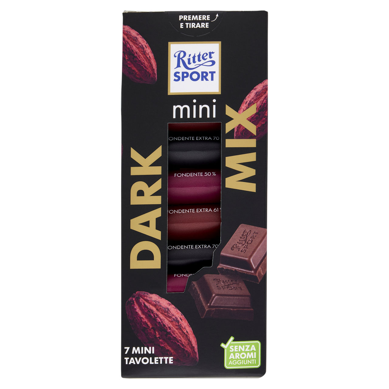 Tavoletta di cioccolato mini Tower Dark 117 gr