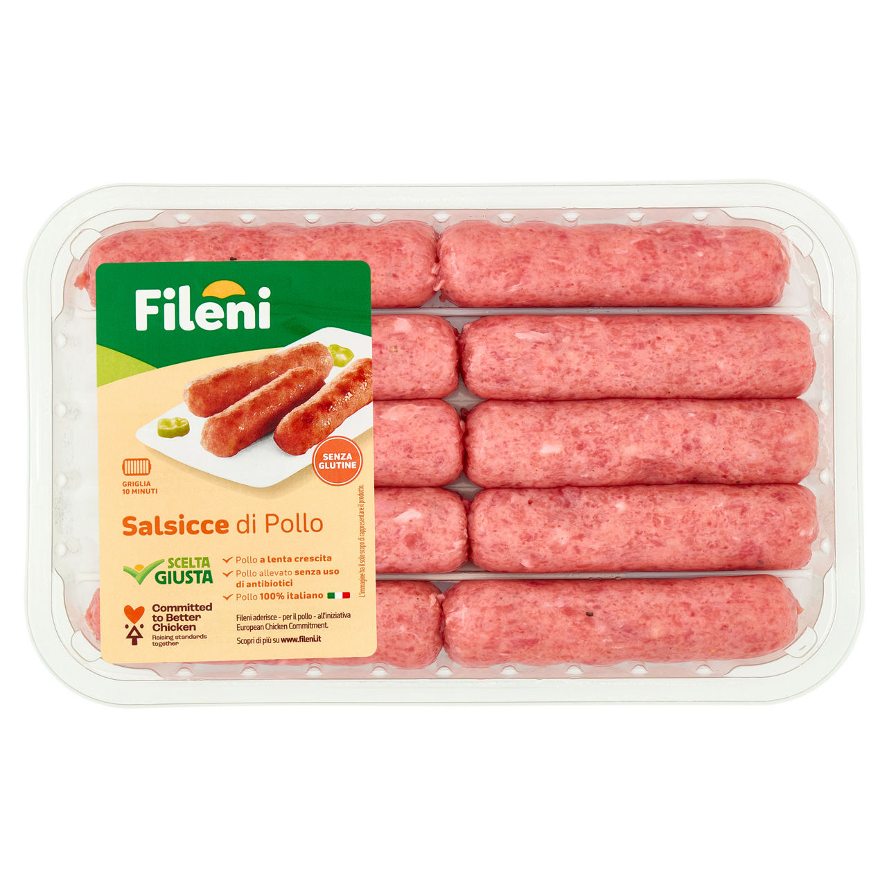 Salsicce di pollo 400 gr