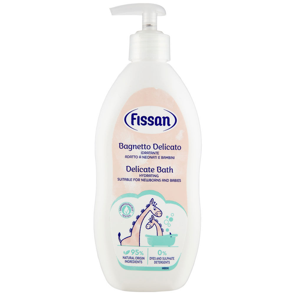 Bagnetto delicato idratante adatto a neonati e bambini 400 ml