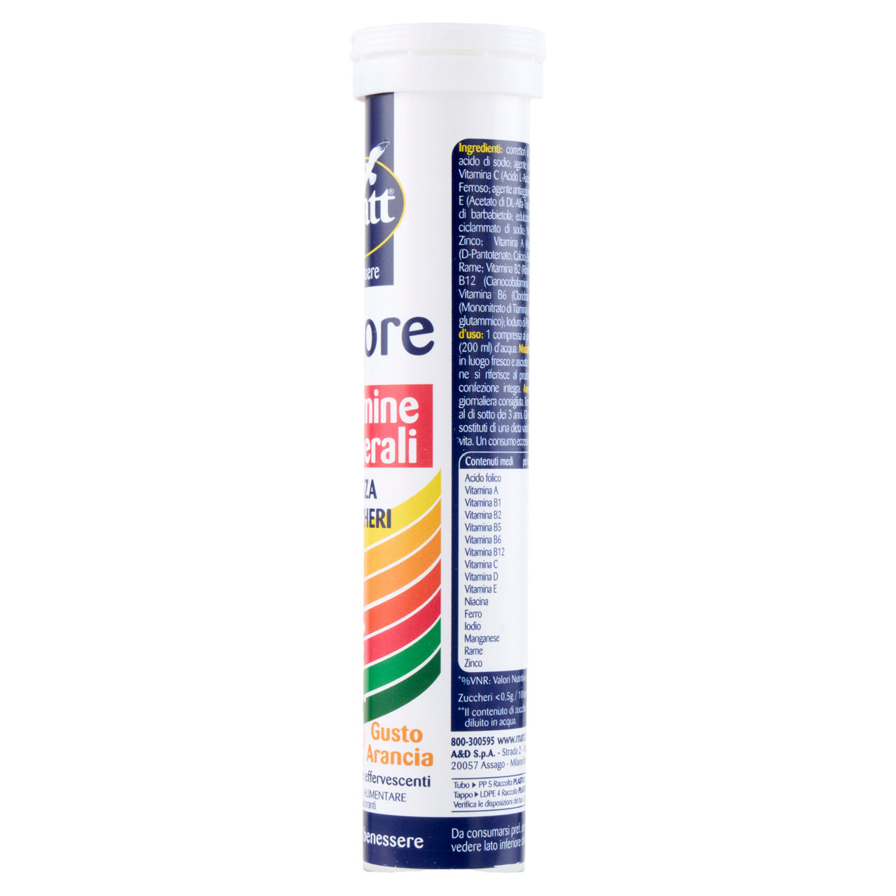 Integratore alimentare Vigore vitamine e minerali 20 compresse effervescenti - Immagine 11