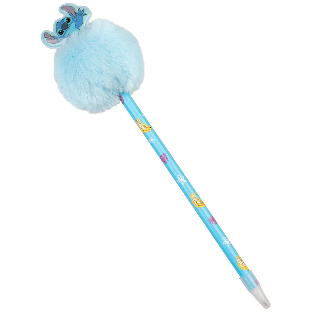Penna con pompon disney stitch tropical