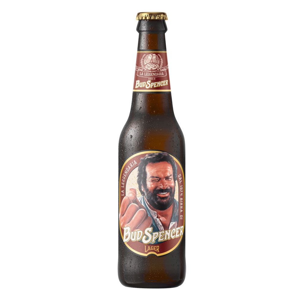 Birra lager Bud Spencer 330 ml