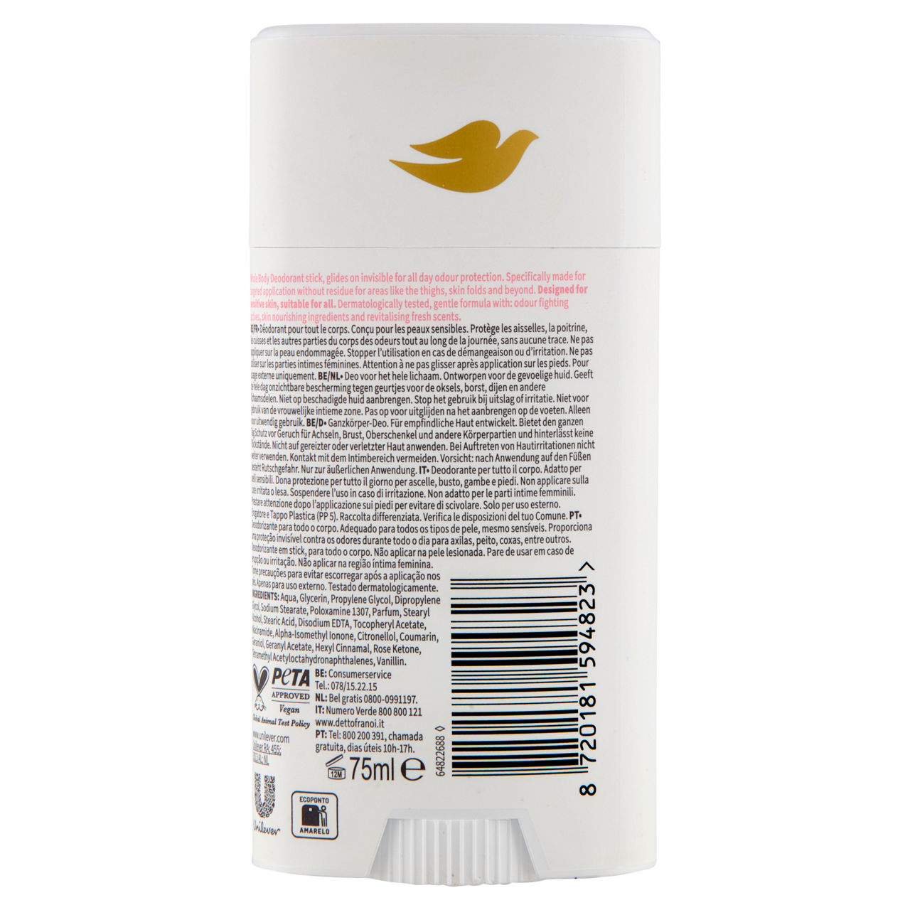 Deodorante corpo stick Whole Body lampone e rosa 75 ml - Immagine 11