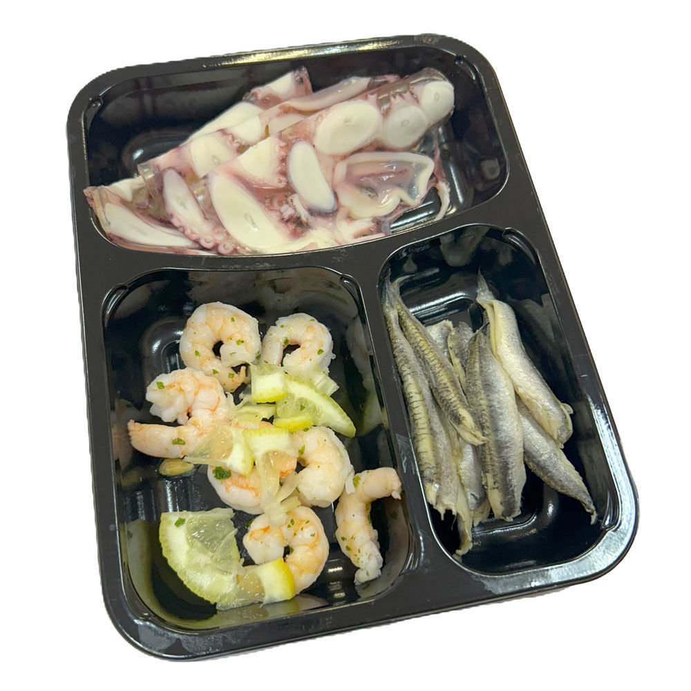 Antipasto estivo tris di mare 205 gr