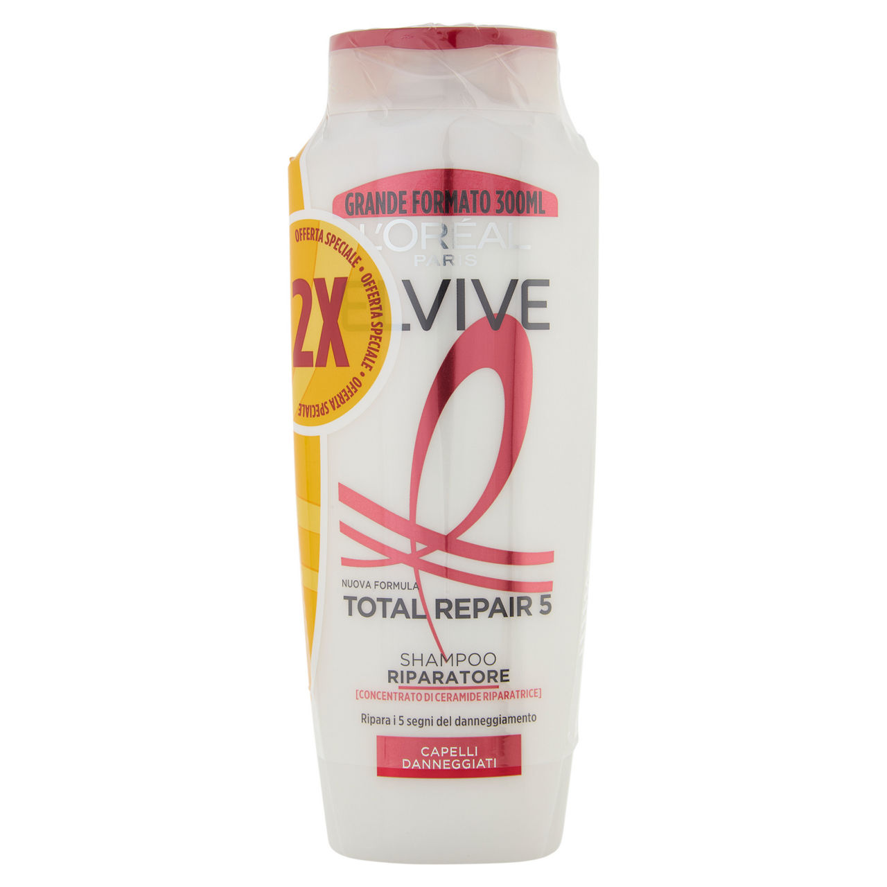 Shampoo Total Repair 5 riparatore 2 pz x 300 ml