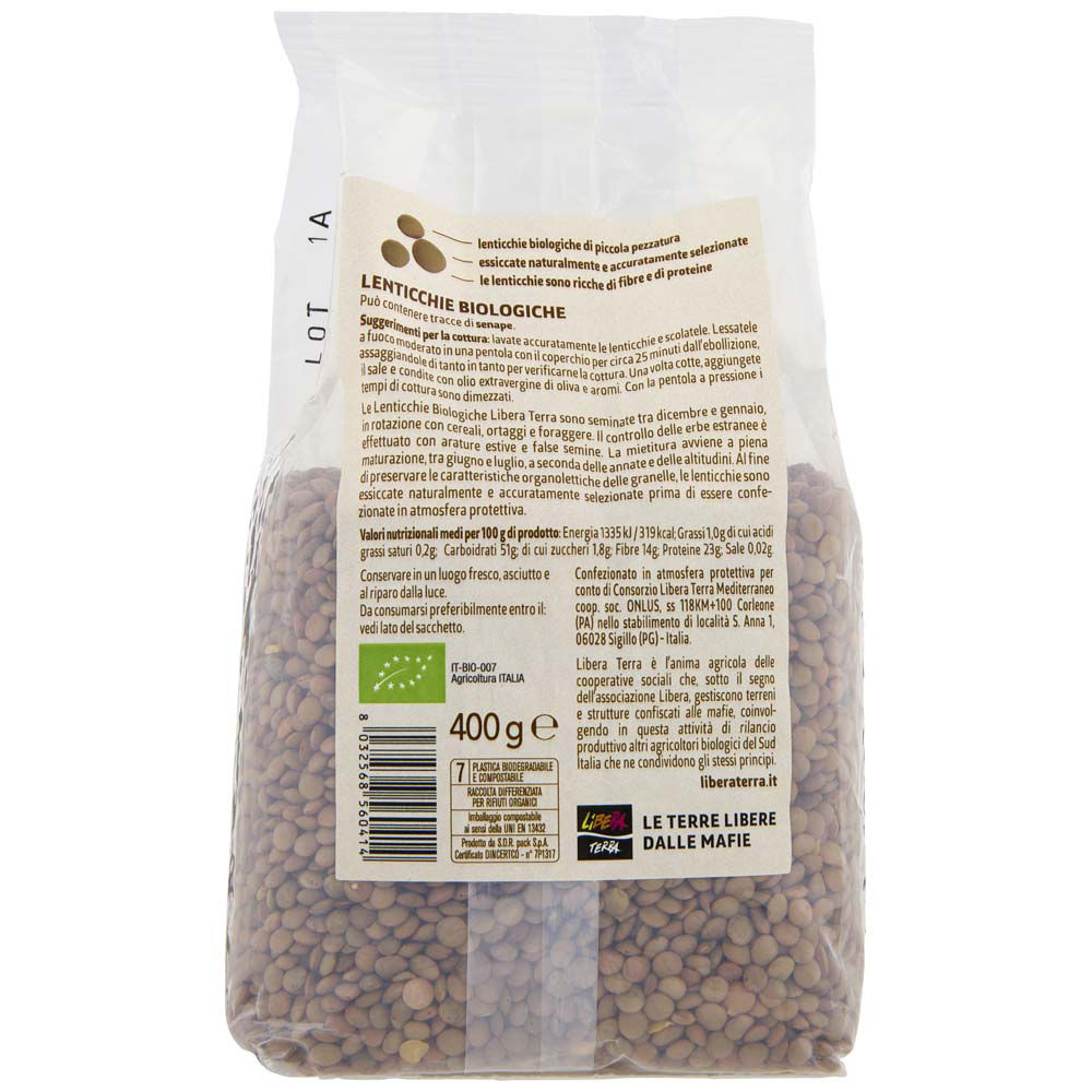 Lenticchie bio 400 gr - Immagine 21