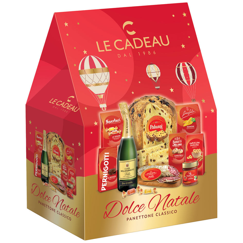Cesto Dolce Natale con panettone