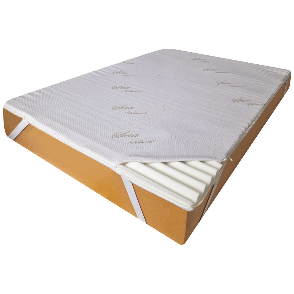 Topper memory a diverse zone di portanza matrimoniale 160x190 cm