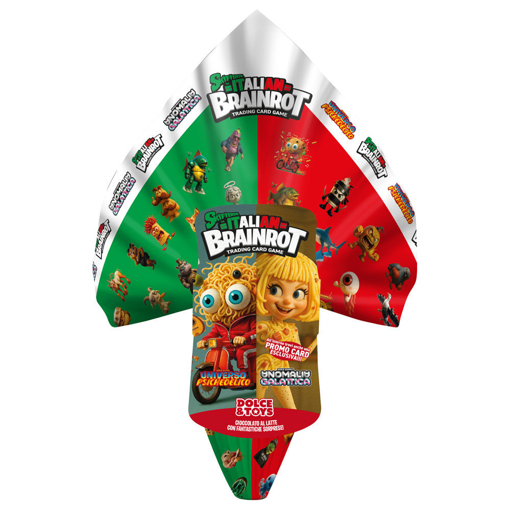 Uovo di cioccolato al latte Brainrot 250 gr