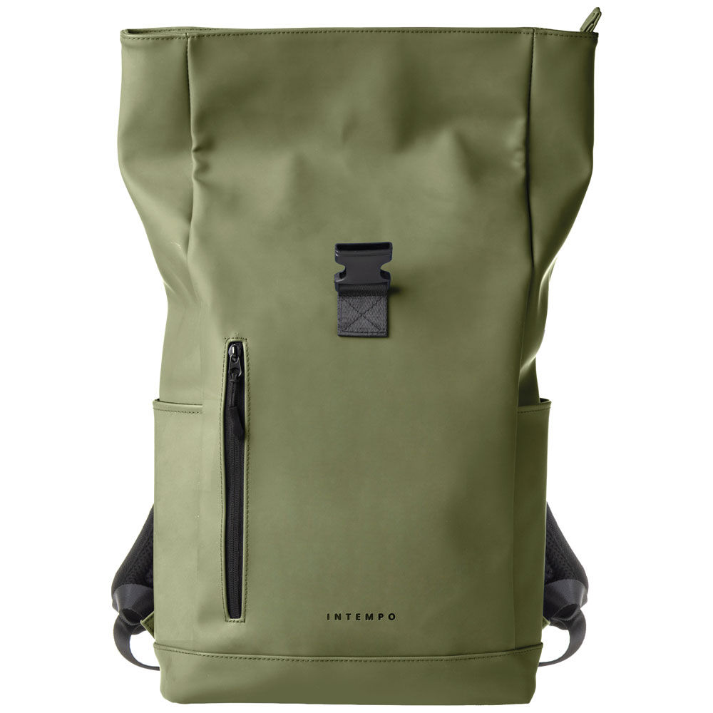 Zaino Roll-Top Drop verde - Immagine 11