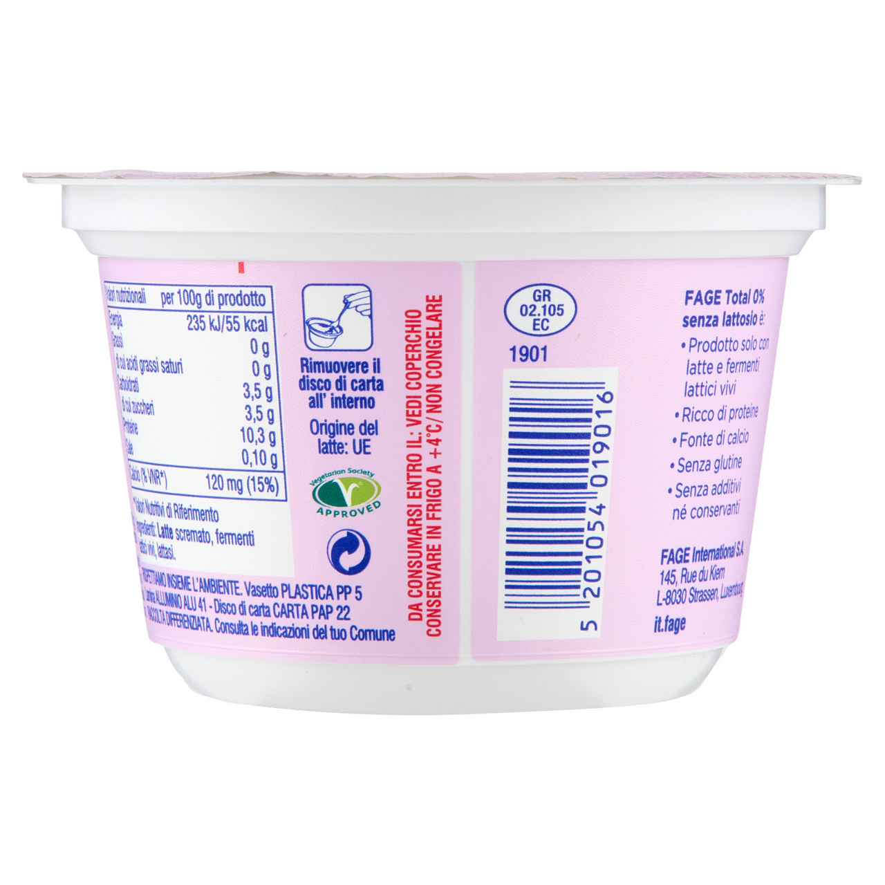 Yogurt greco 0% grassi senza lattosio 150 gr - Immagine 21