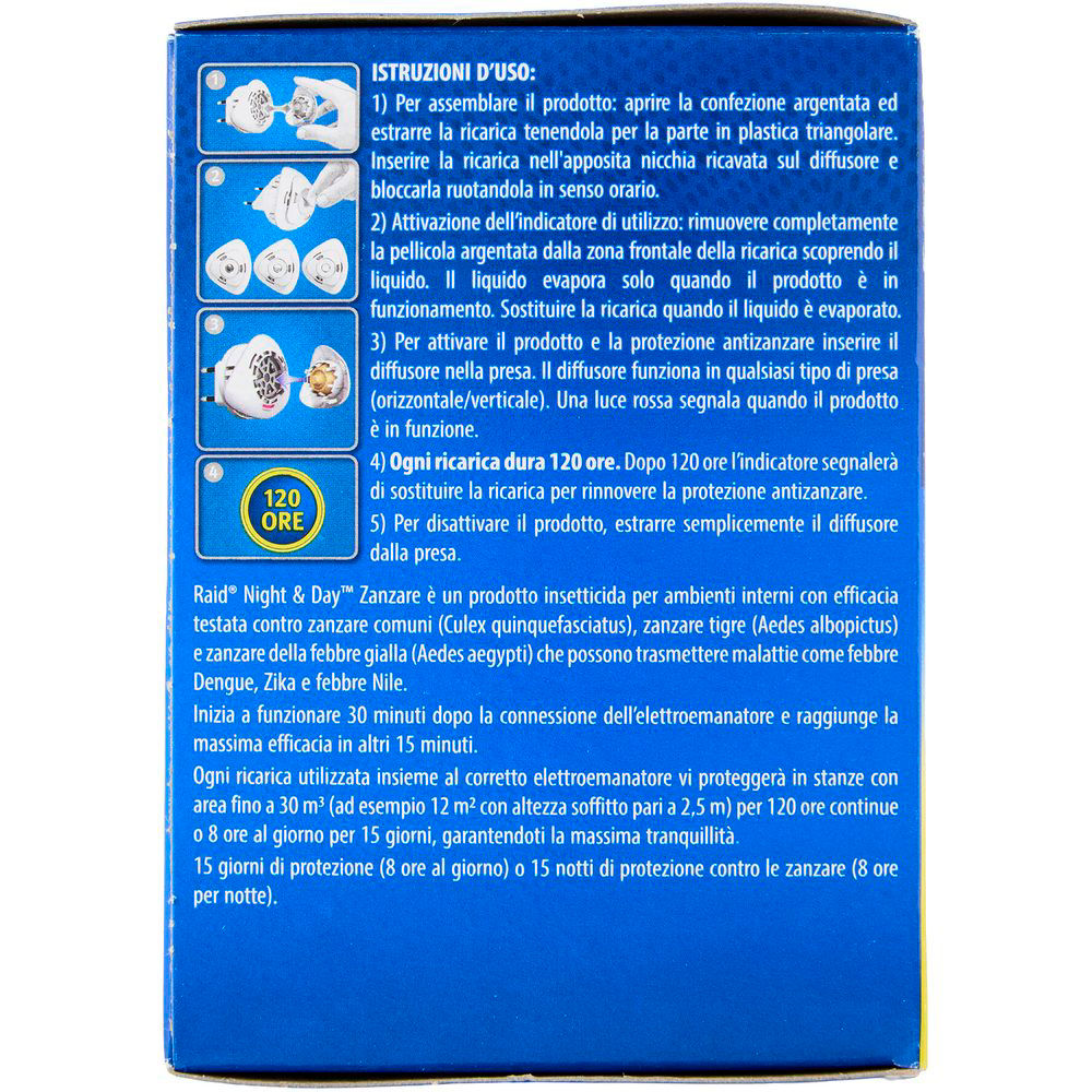 Repulsivo elettrico Night&Day base con ricarica 1 pz - Immagine 11