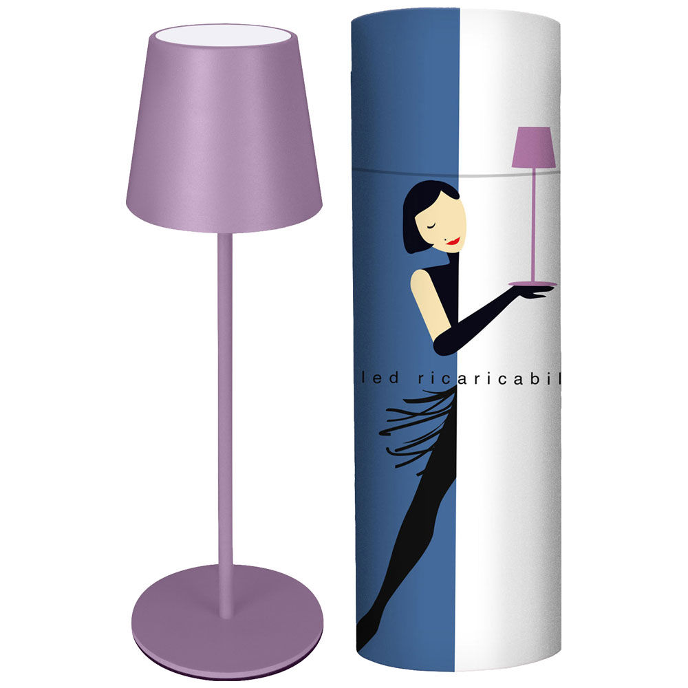 Lampada Agata lilla 1 pz - Immagine 11