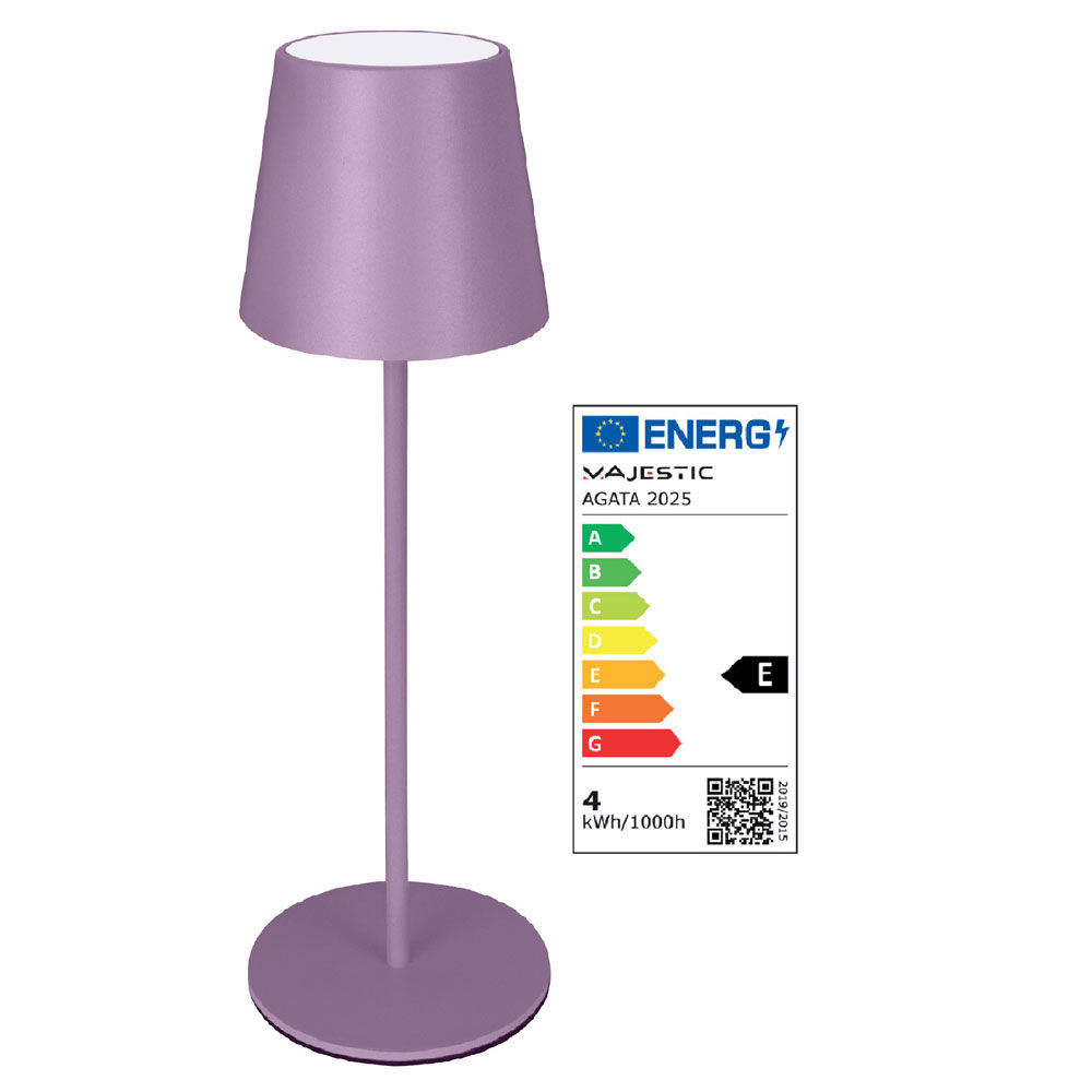 Lampada Agata lilla 1 pz - Immagine 21