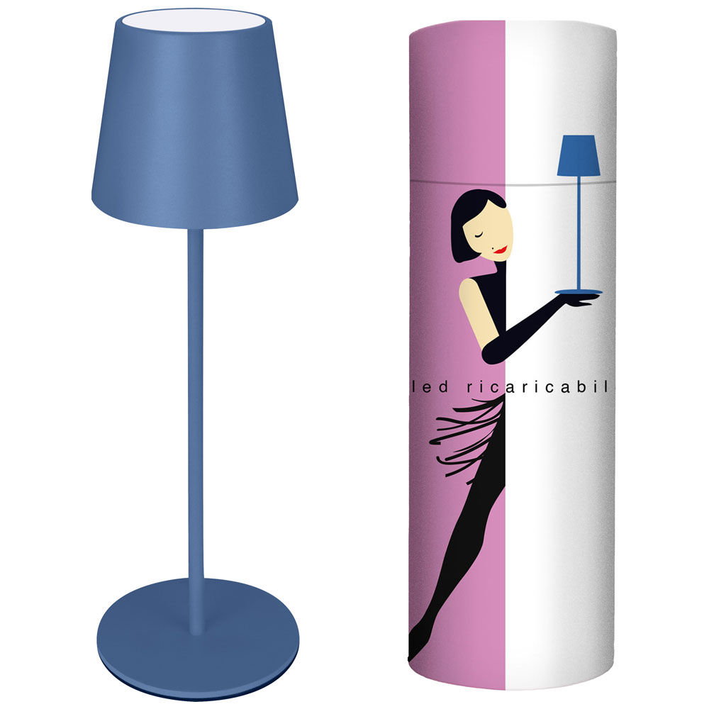 Lampada Agata blu 1 pz - Immagine 11