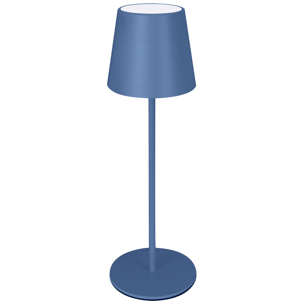 Lampada Agata blu 1 pz