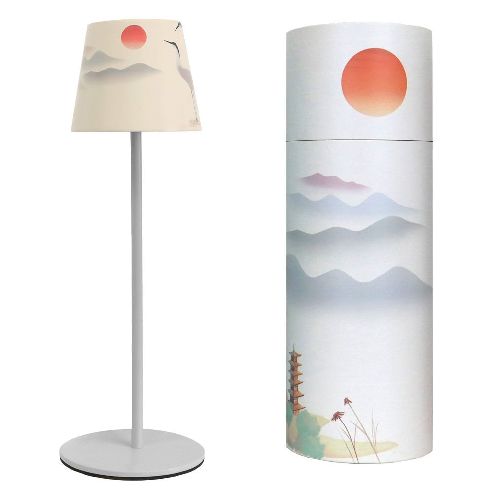 Lampada da tavolo Alea Dulac con gru e sole giapponese 1 pz - Immagine 11