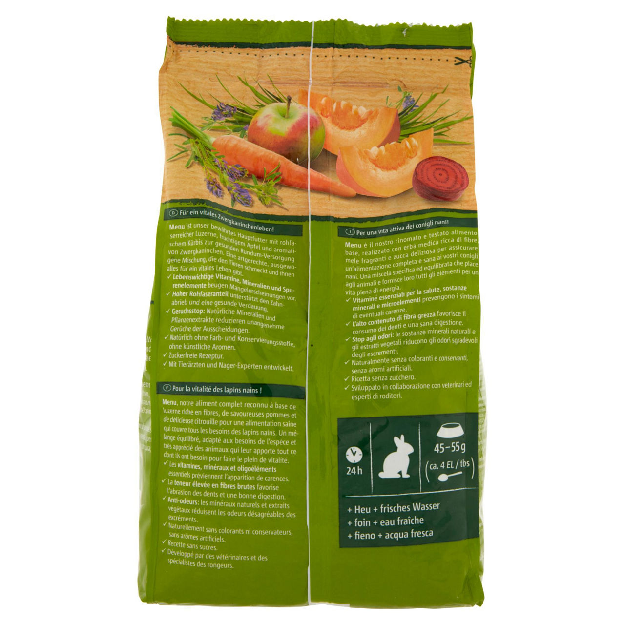 Menu per conigli pet company busta kg.1 - Immagine 21