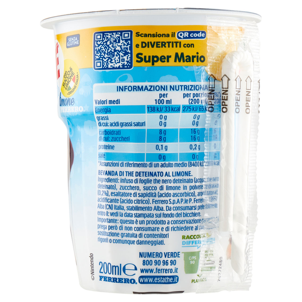 Estathé deteinato al limone 3 pz x 200 ml - Immagine 11