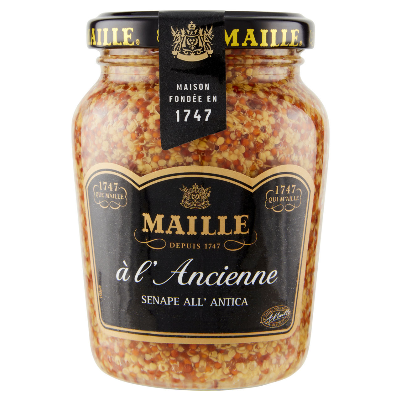 Senape digione antica maille con semi di senape gr.210 - Immagine 01