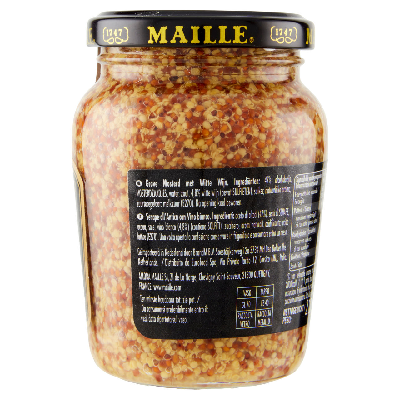 Senape digione antica maille con semi di senape gr.210 - Immagine 51
