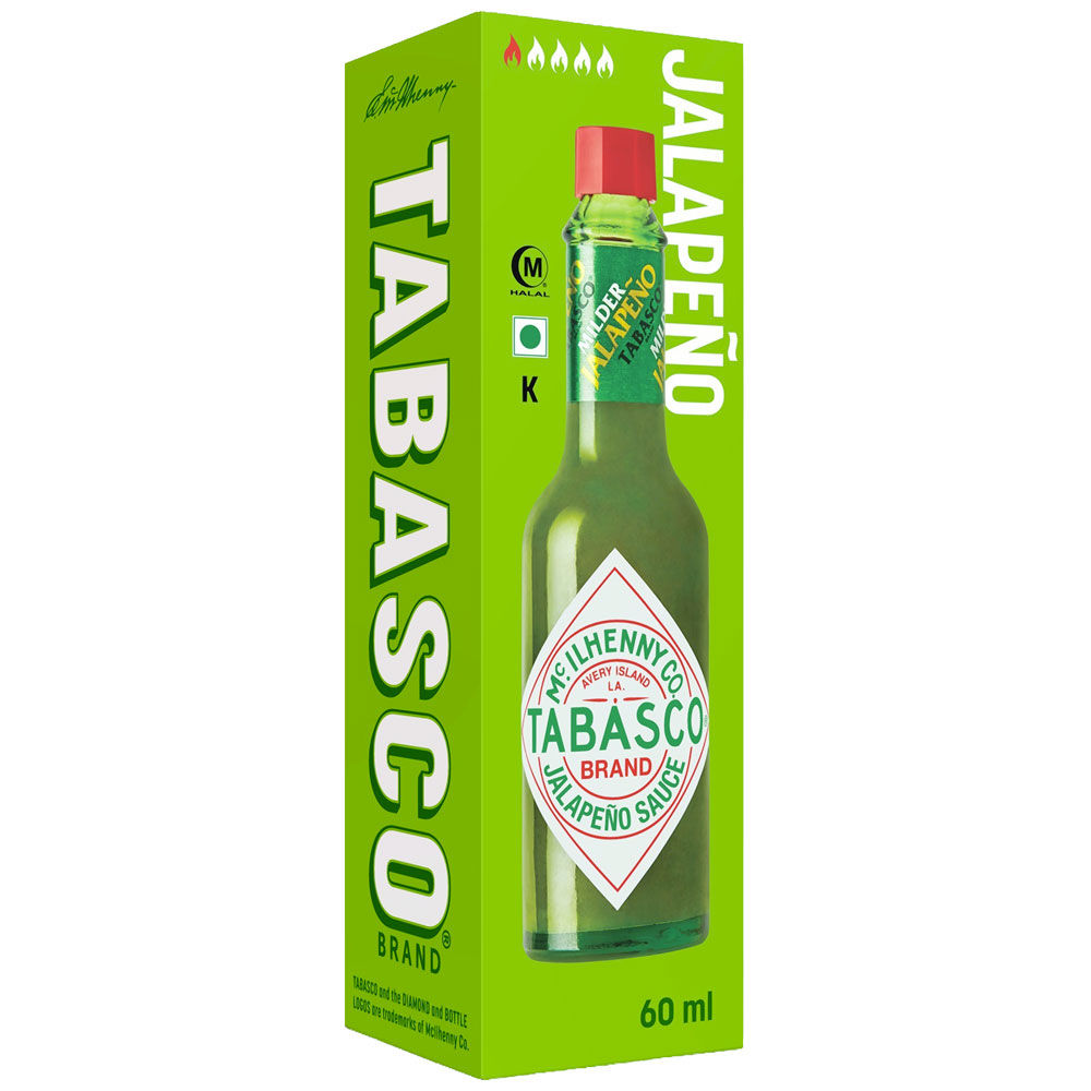 Salsa Tabasco Jalapeno verde 60 ml