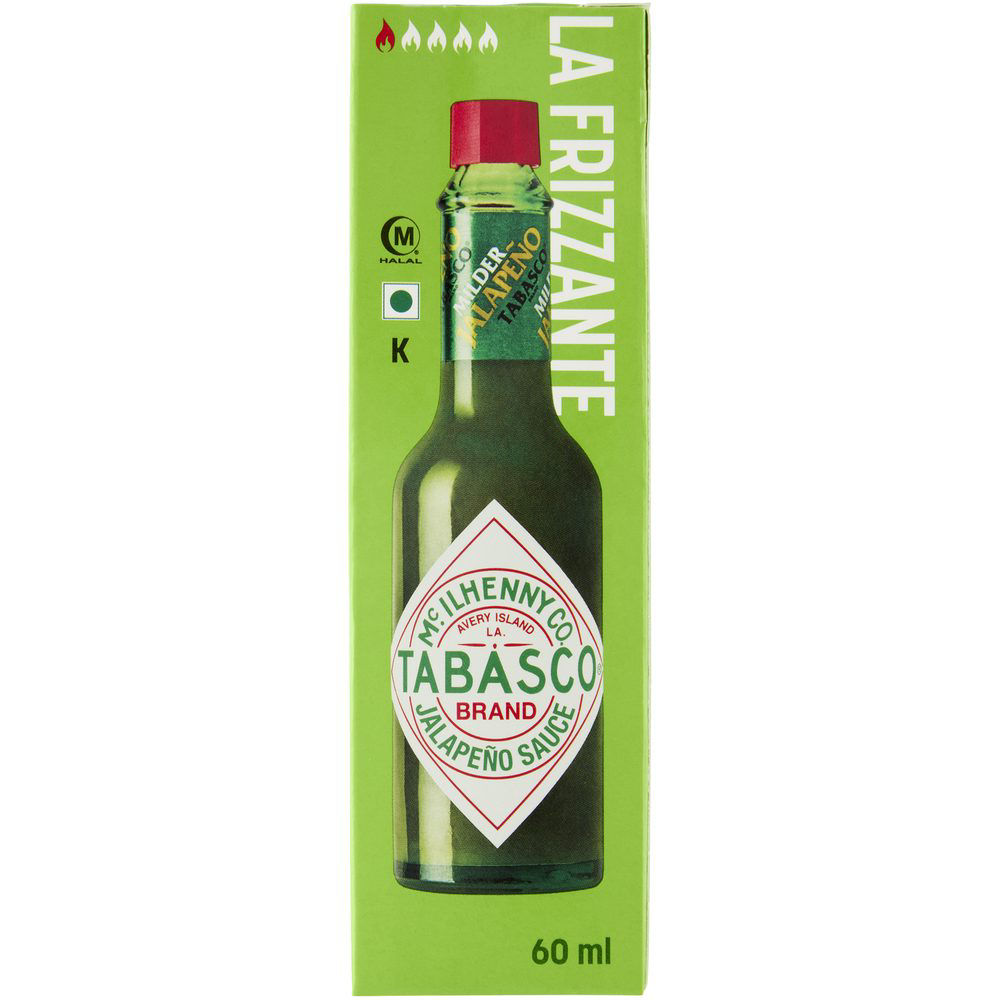Salsa Tabasco Jalapeno verde 60 ml